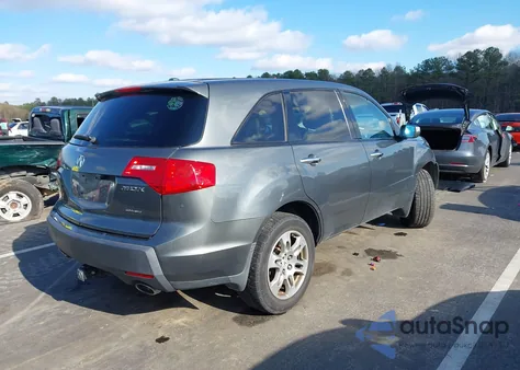 2008 Acura Mdx Technology Package из США, поврежденный, VIN 2HNYD28408H526382